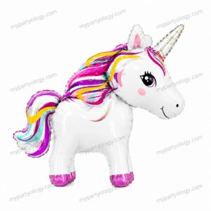 Unicorn Standing Full Body 26" Foil Balloon