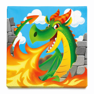 Dragons Luncheon Napkins 8/pkt