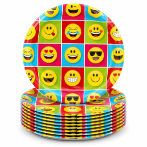 Show Your Emojions 9inch Plate (Pack of 8)