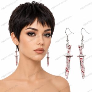Halloween Dagger Earrings