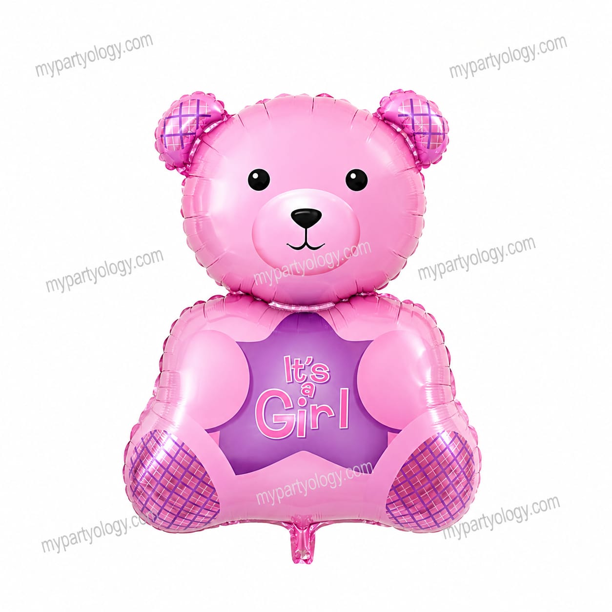 It's A Girl Pink Teddy 28'' Foil Balloon