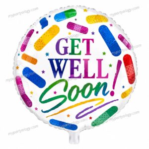 Get Well Soon Band Aid 18'' Foil Balloon