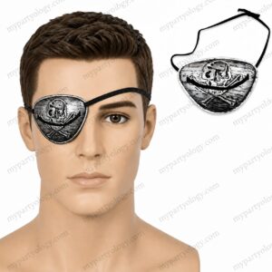 Pirate Silver Eye Patch