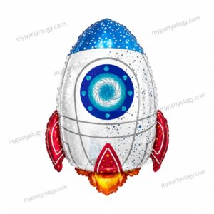 Space Rocket 22'' Foil Balloon