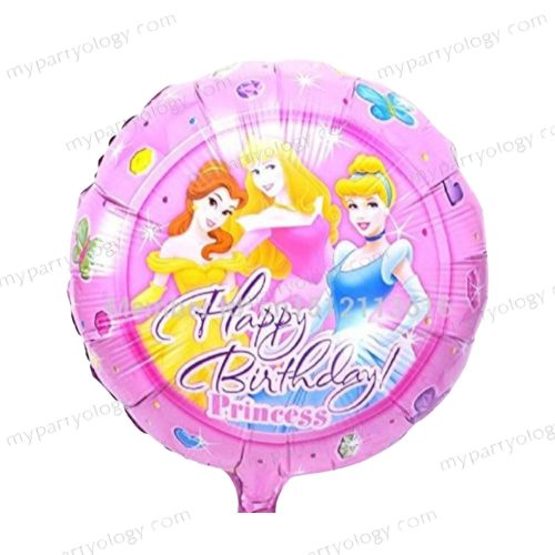 Princess Happy Birthday Pink 18'' Foil Balloon