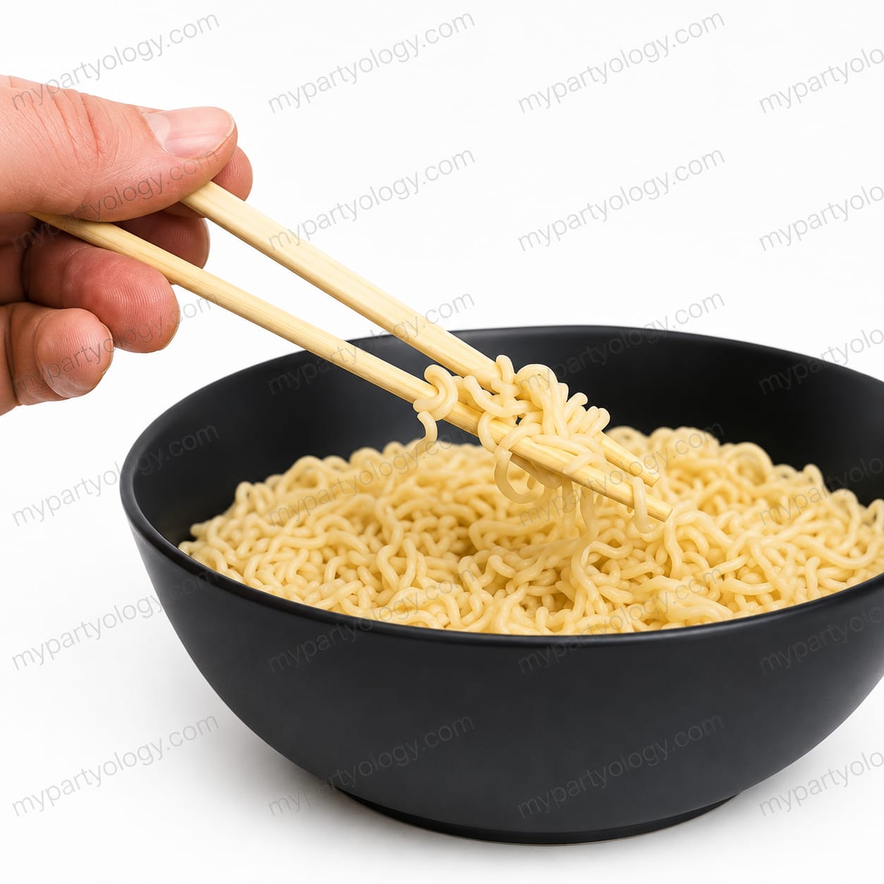 Wooden 8" Chopsticks (Pack of 25) - Image 3