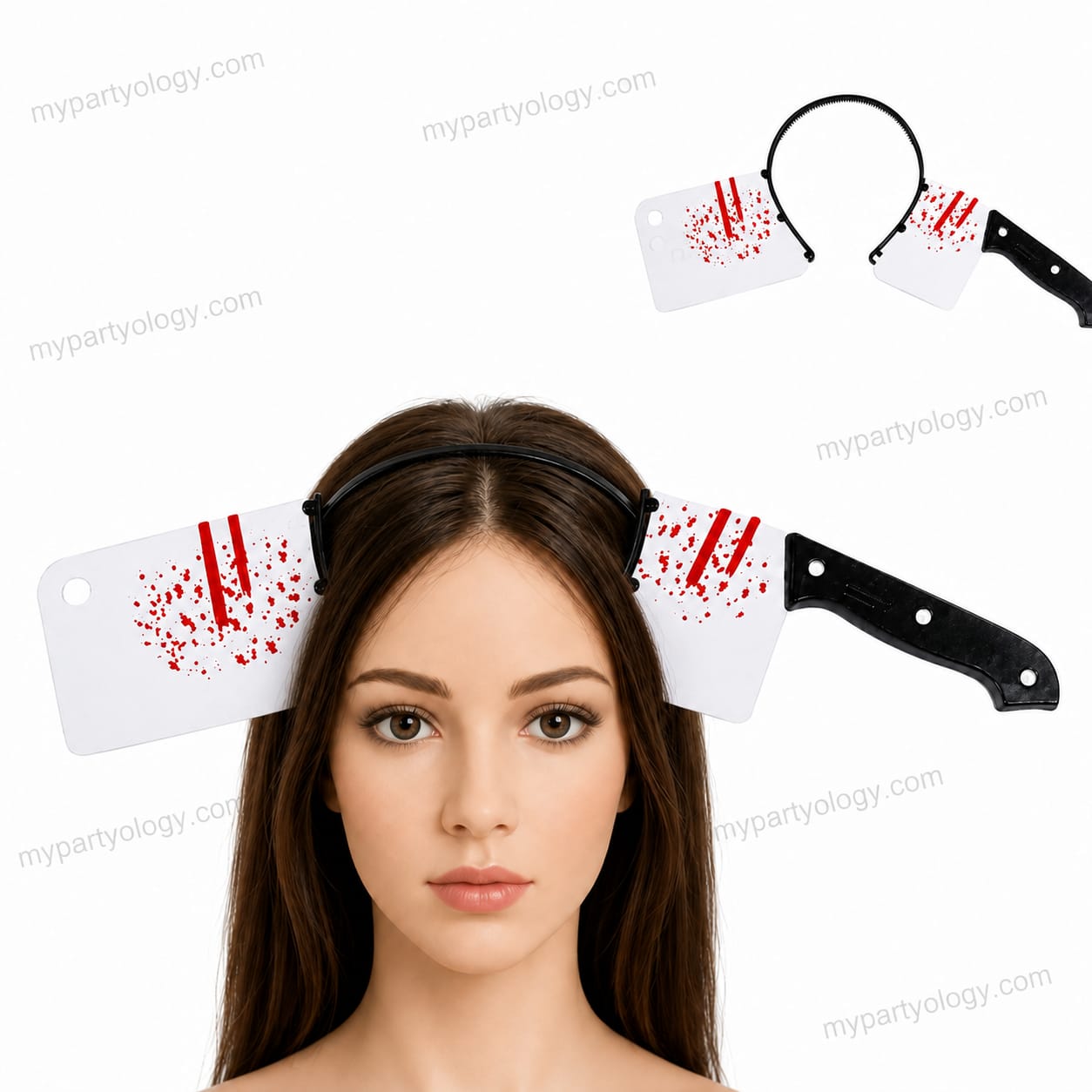 Horror Butcher Knife Headband (Pack of 1) - Image 2
