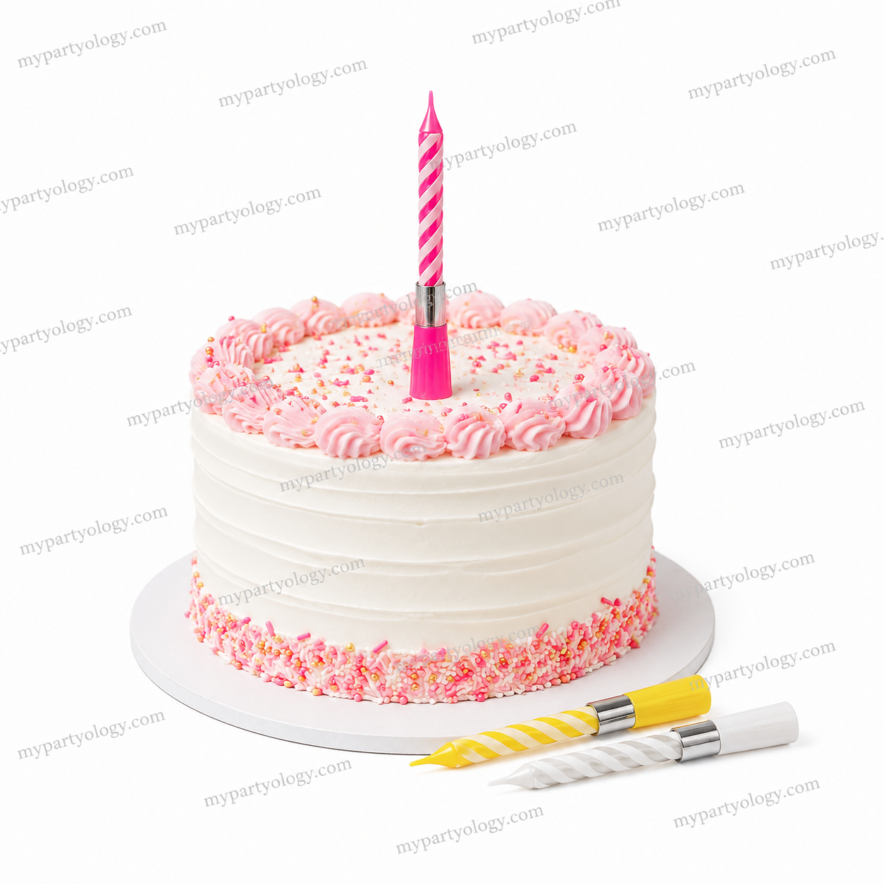 Musical Happy Birthday Candle (Pack of 3)