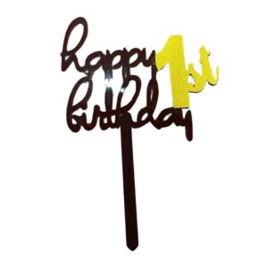 Happy 1st Birthday Cake Topper