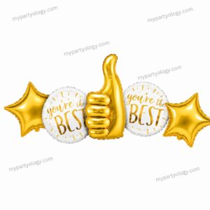 You R The Best Foil Balloon Set (Pack of 5)