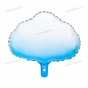 Blueish White Cloud 20'' Foil Balloon
