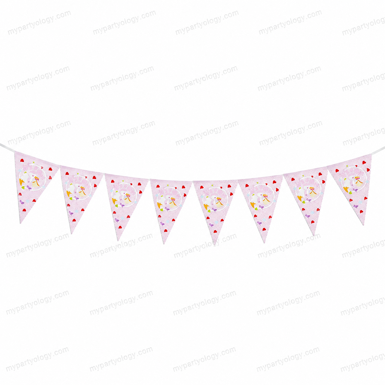 It's A Girl Flag Banner