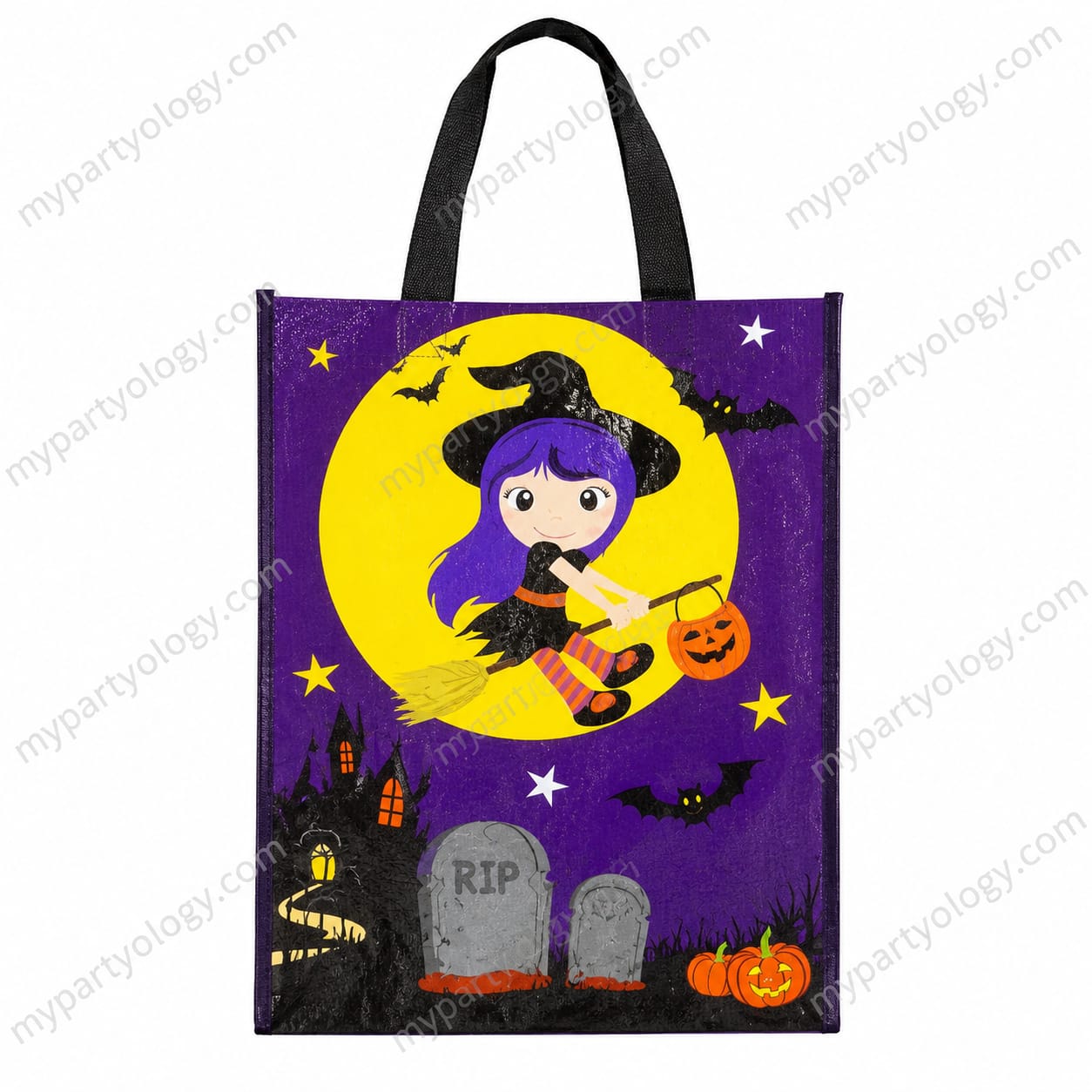 Witch Trick Or Treat Bag (Pack of 1)