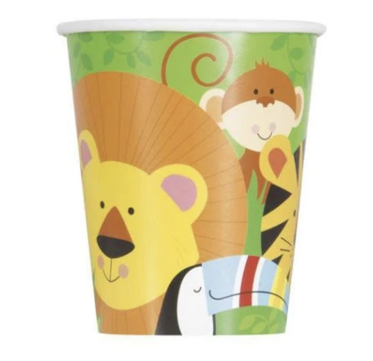 Jungle Safari Paper Cups (Pack of 12)
