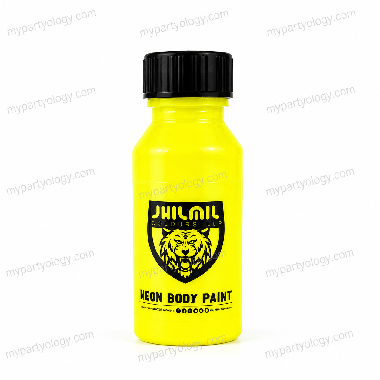 Assorted Neon Body Paint ( Pack Of 5 ) - Image 2