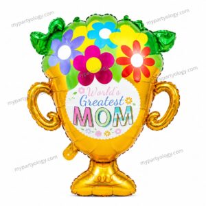 Worlds Greatest Mom 28" Foil Balloon