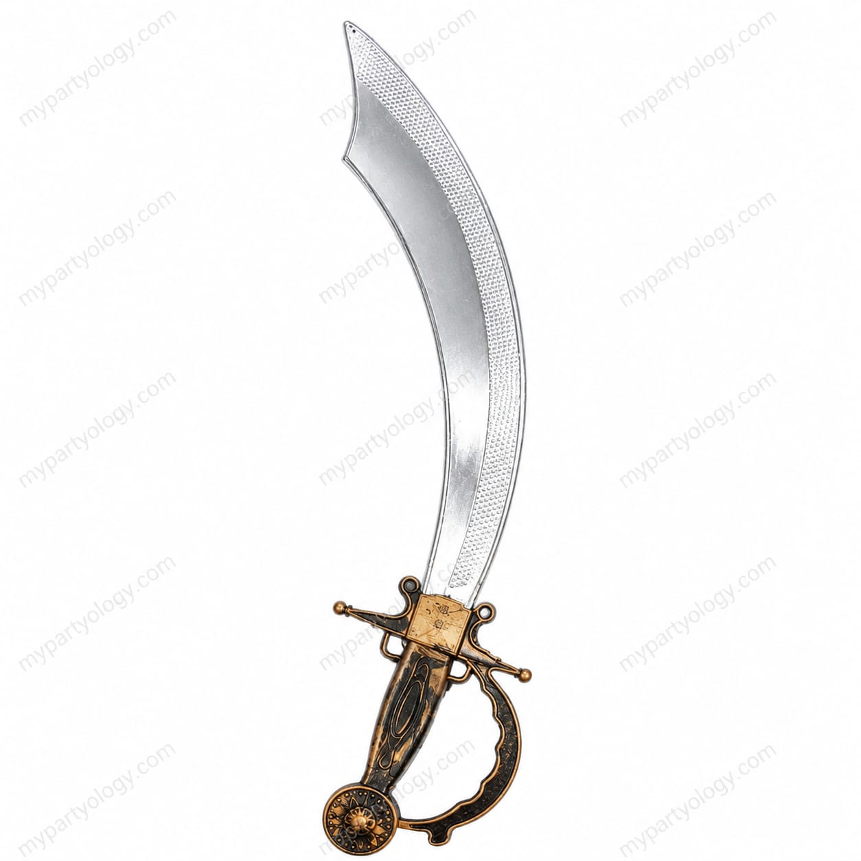 Classic Silver Pirate Sword (Pack of 1)