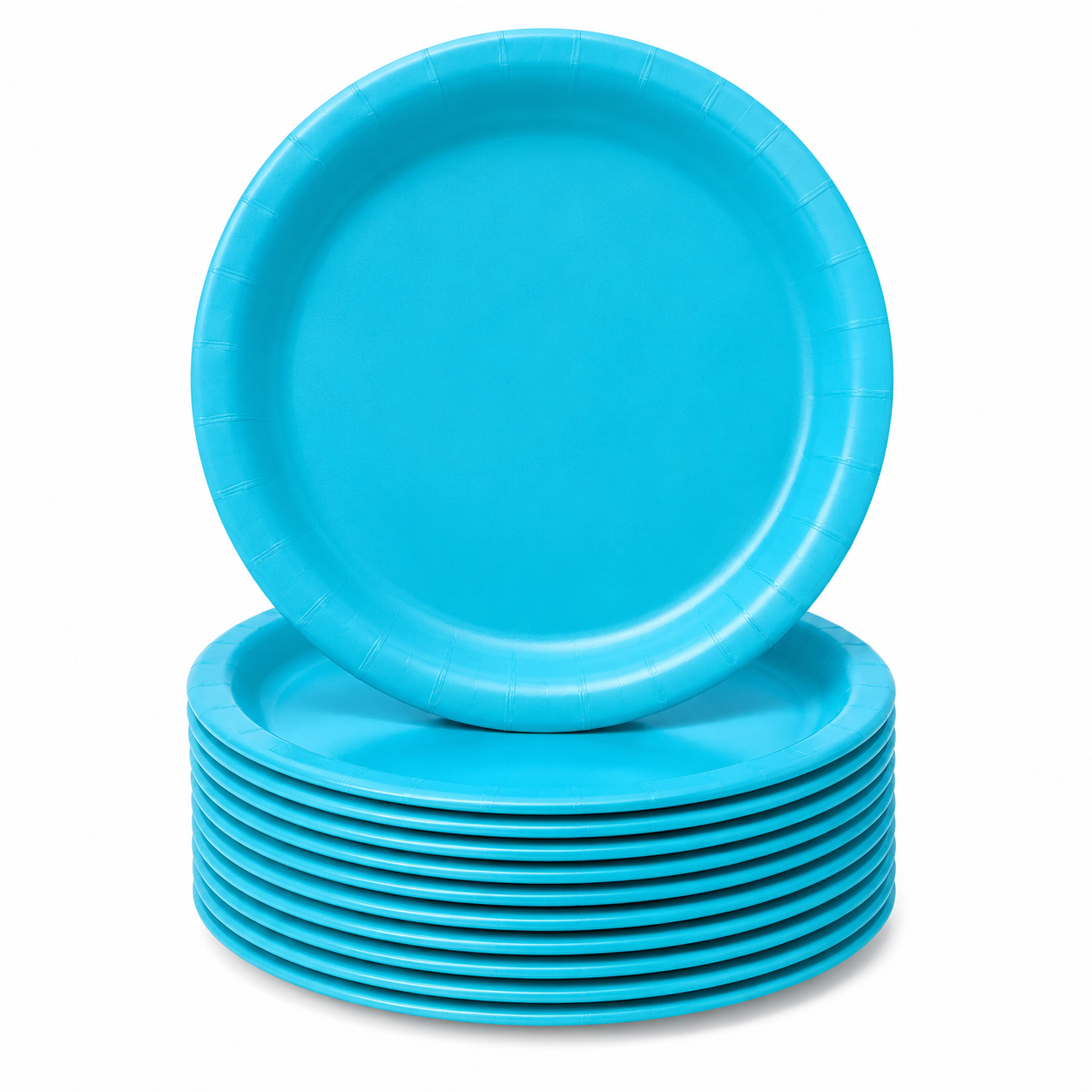 Caribbean Teal 9inch Plate Set (Pack of 16)