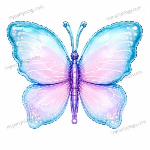 Butterfly Radiant 22" Foil Balloon