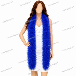 Dark Blue Feather Boa (Pack of 1)