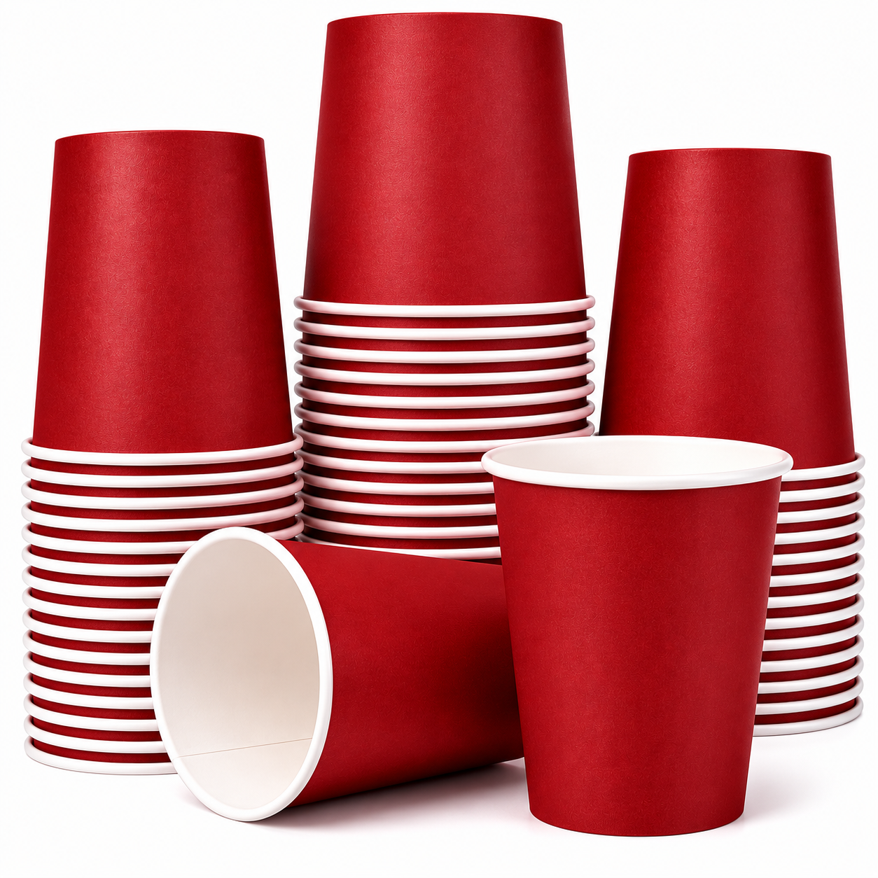 Ruby Red 9oz Paper Cups (Pack of 14)