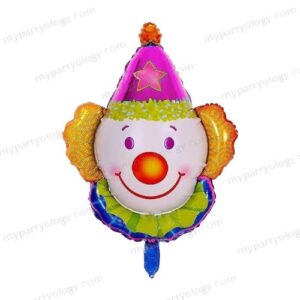 Clown Face 32'' Foil Balloon