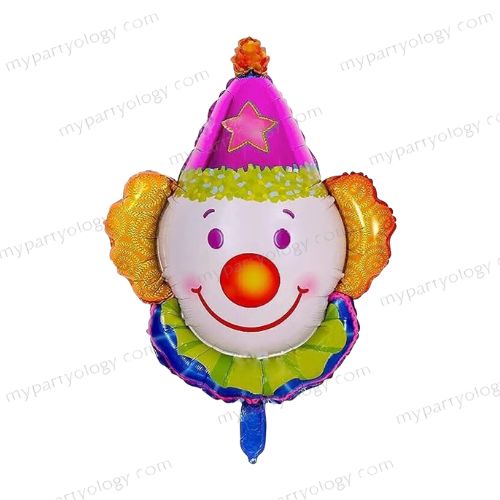 Clown Face 32'' Foil Balloon