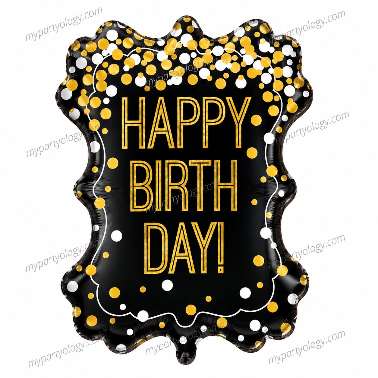 Happy Birthday Glitter 34'' Foil Balloon (Betallic)