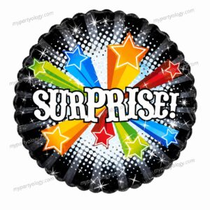 Surprise Holographic 18'' Foil Balloon (Betallic)