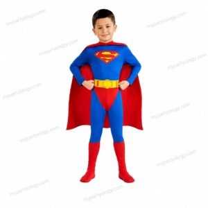 Super Man Kids Costume