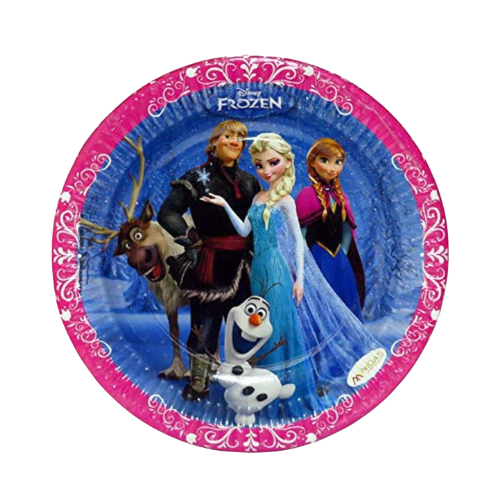 Frozen Theme 9" Paper Plates (Pack of 10)