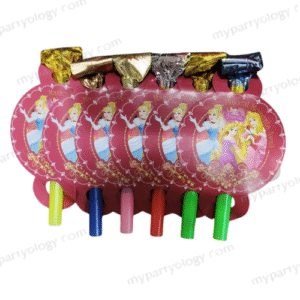 Princess Party Blow Outs Set (pcs of 6)