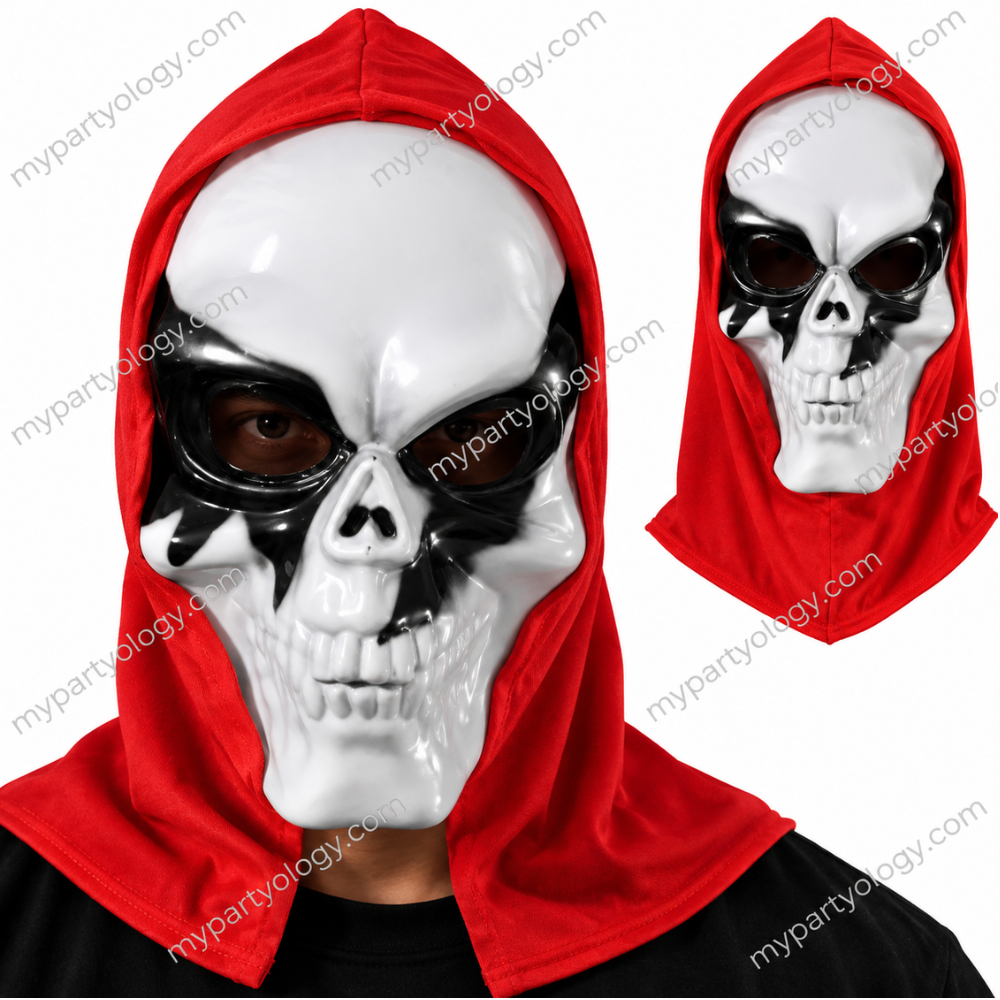 Black Scar Skull Mask