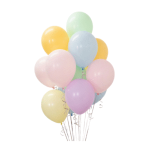 Pastel 18" Latex Balloon (Pack Of 5)