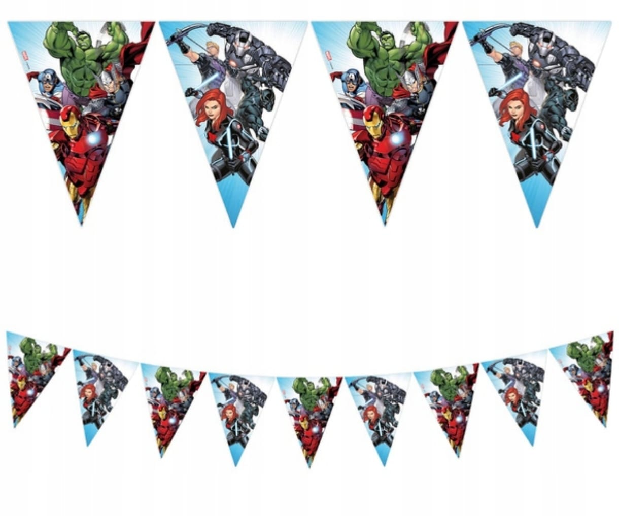 Avengers Theme Flag Banner