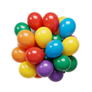 Solid Colour 12" Latex Balloon (Pack Of 10)