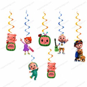 Cocomelon Swirl Hanging Decor (Pack of 12)