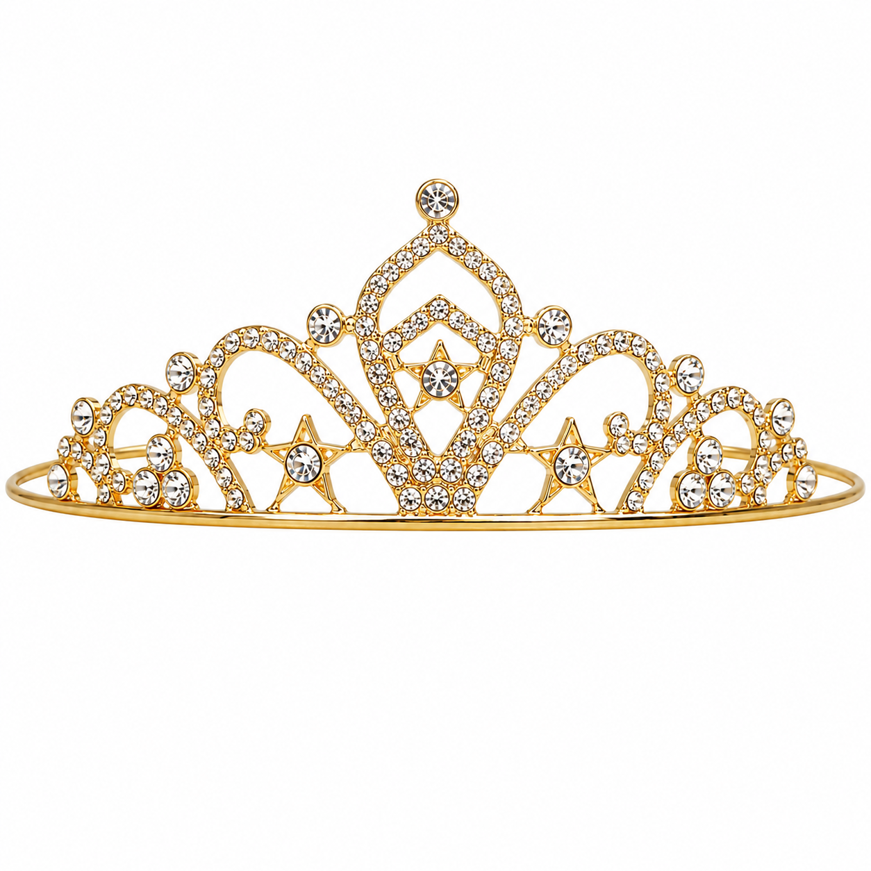 Gold Metal Tiara