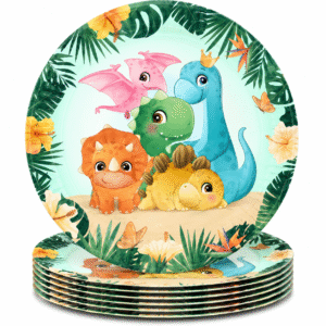 Dino Adventure Party Plates (Pack of 10)