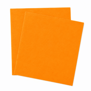 Pumpkin Orange Paper Napkins