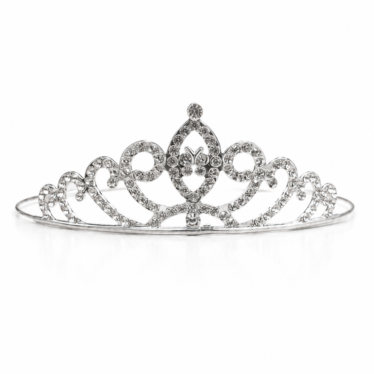 Silver Metal Tiara