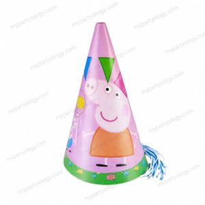Peppa Pig Paper Cone Hats (Pack of 10)