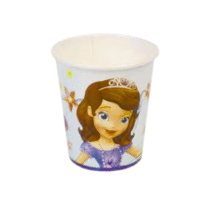 Sofia Theme Paper Cups (Pack of 10)