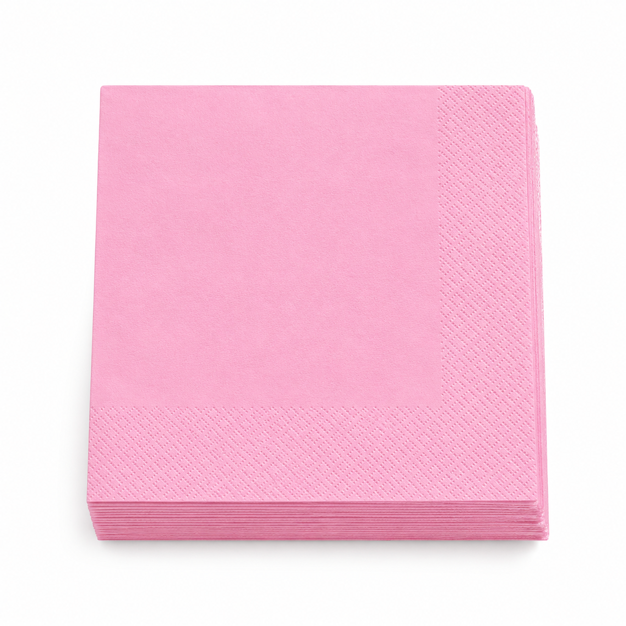 Light Pink Paper Napkins (Pack of 20)