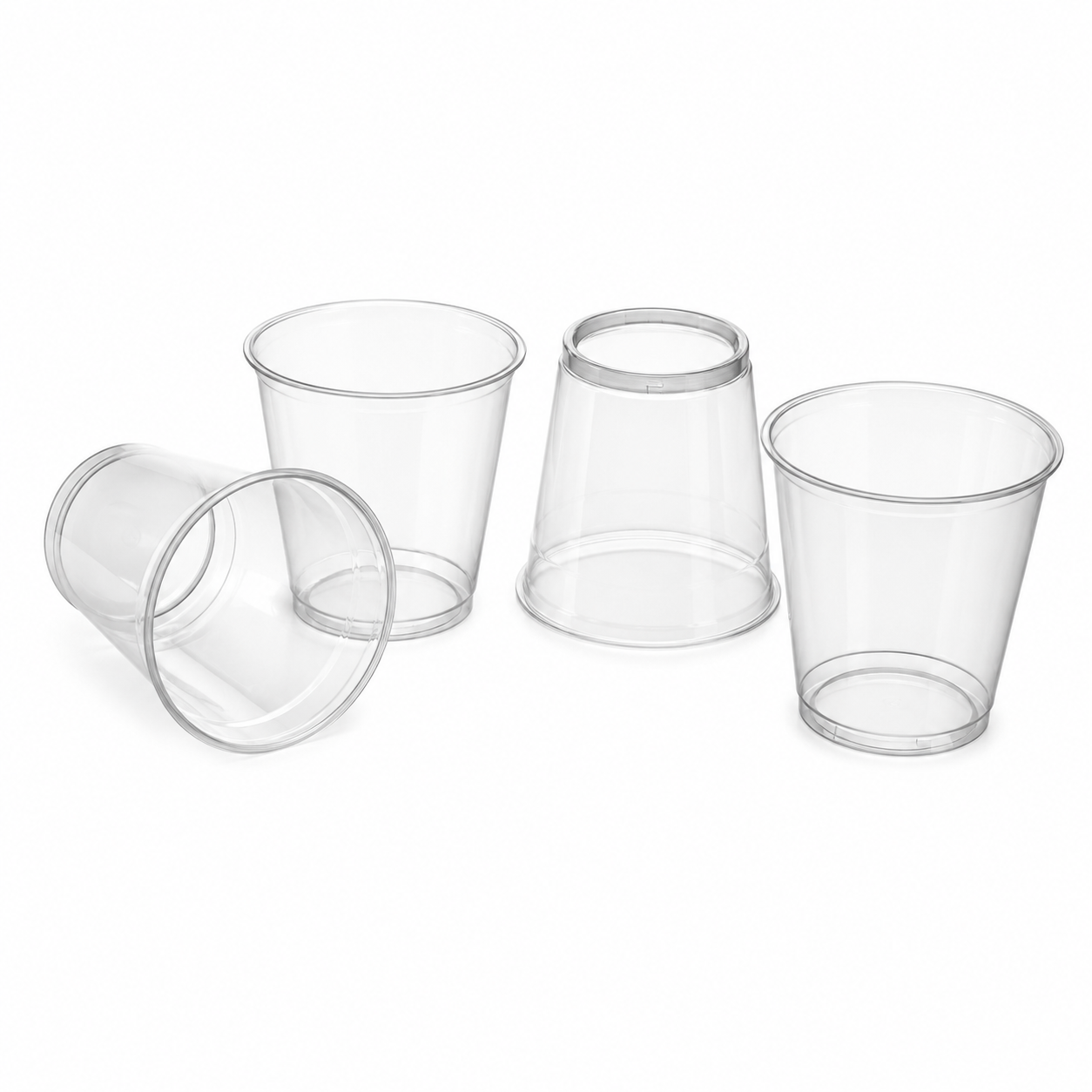 Transparent Shot Glasses (Pack of 10)