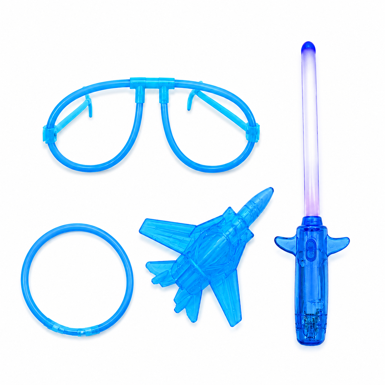 Glow Neon Set ( Pack Of 4 )