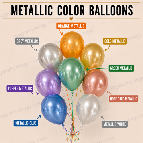 Custom Latex Balloon 12" Helium Bouquet (Pack of 12) - Image 5
