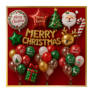 Christmas Foil & Latex Balloons