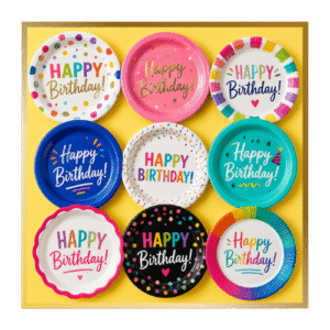 General Birthday Plates
