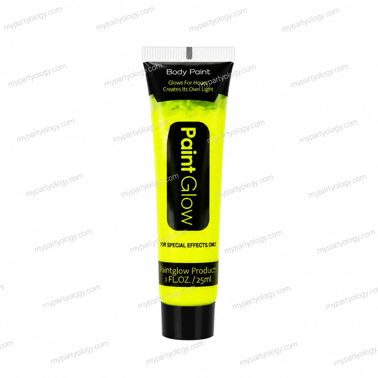 Assorted Coloured Glow Paint Tubes (Pack of 1) - Image 3